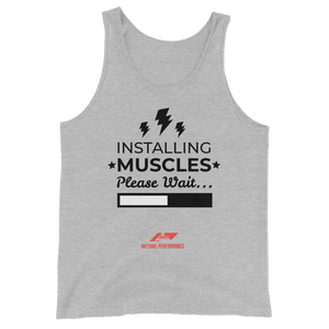 Unisex “loading” Tank Top